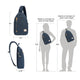 variant:46276711776448 Travelon Heritage Anti-Theft Sling Indigo