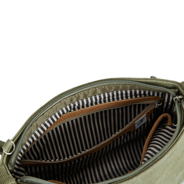 variant:46276754768064 Travelon Heritage Anti-Theft Saddle Crossbody Sage
