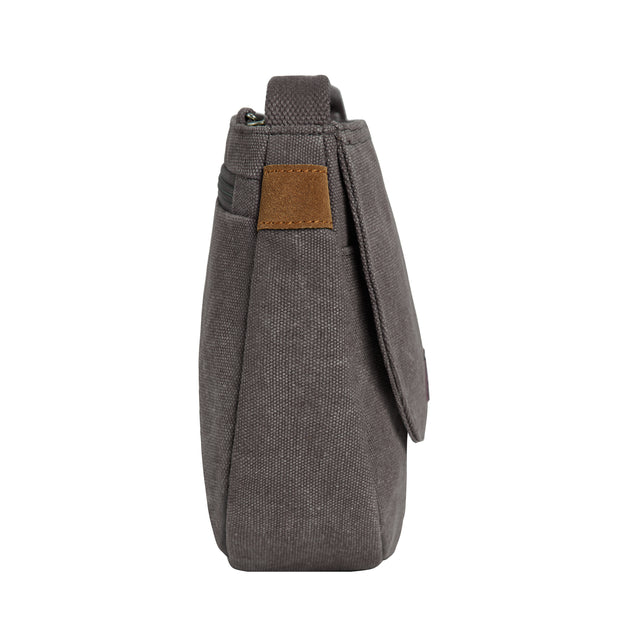 variant:46276754800832 Travelon Heritage Anti-Theft Saddle Crossbody Pewter