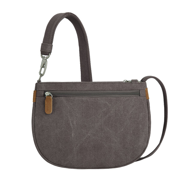 variant:46276754800832 Travelon Heritage Anti-Theft Saddle Crossbody Pewter