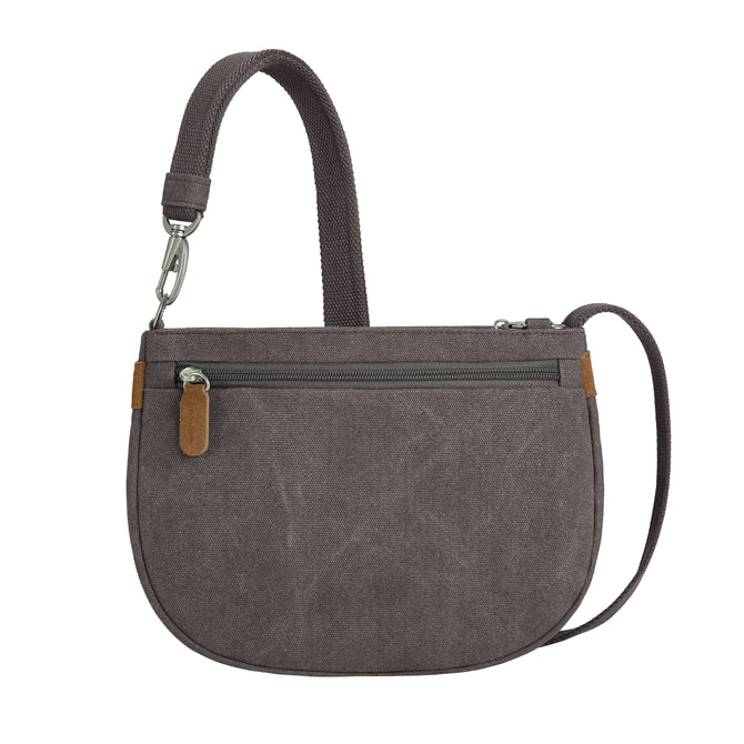 variant:46276754800832 Travelon Heritage Anti-Theft Saddle Crossbody Pewter
