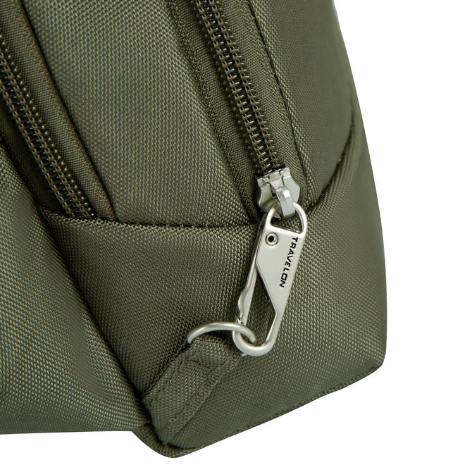 variant:025732061235 Travelon Classic Waist Pack Olive