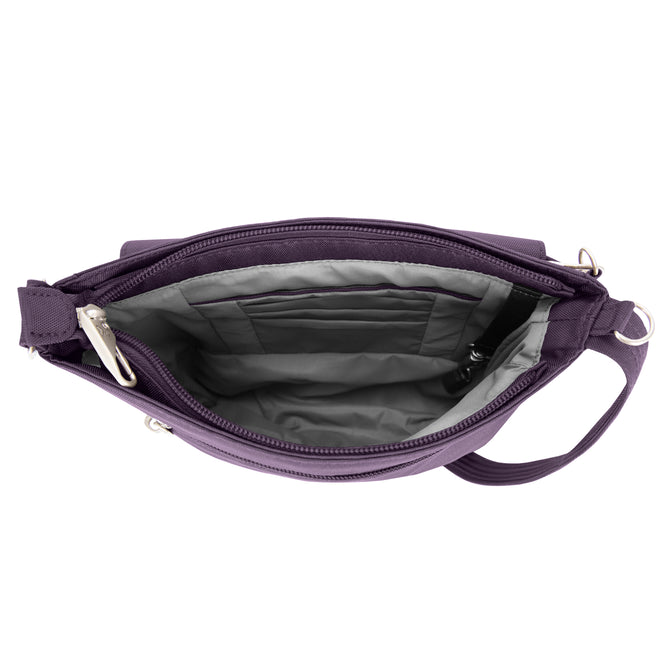 variant:46341896896704 travelon Mini Shoulder Bag Purple