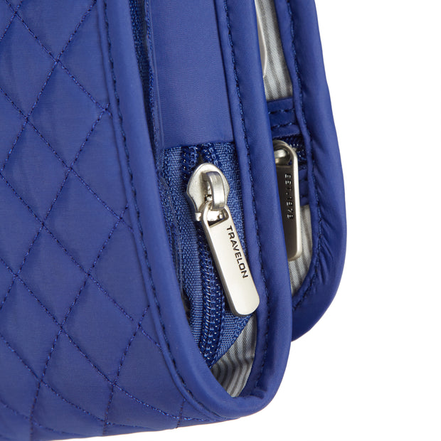 variant:46347122933952 Travelon Trifold Hanging Toiletry Bags Blue