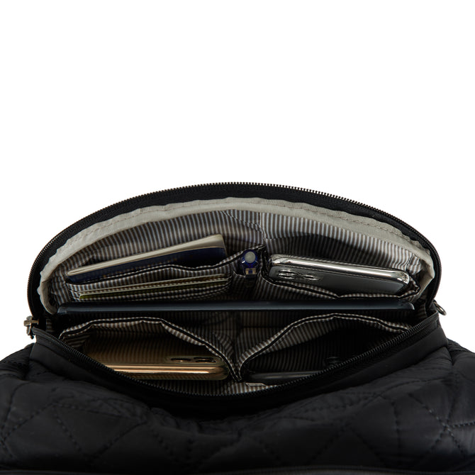 variant:42999523606720 Travelon Anti-Theft Boho 2.0 Backpack Black