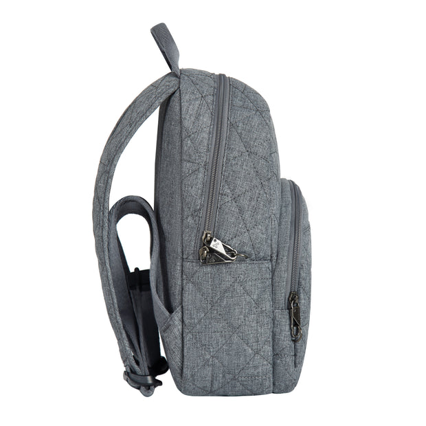 variant:42999523639488 Travelon Anti-Theft Boho 2.0 Backpack Gray Heather