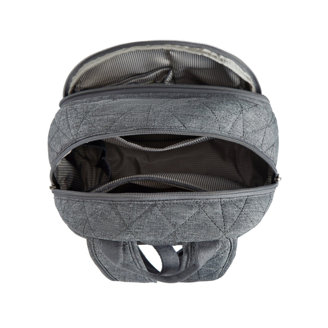 variant:42999523639488 Travelon Anti-Theft Boho 2.0 Backpack Gray Heather