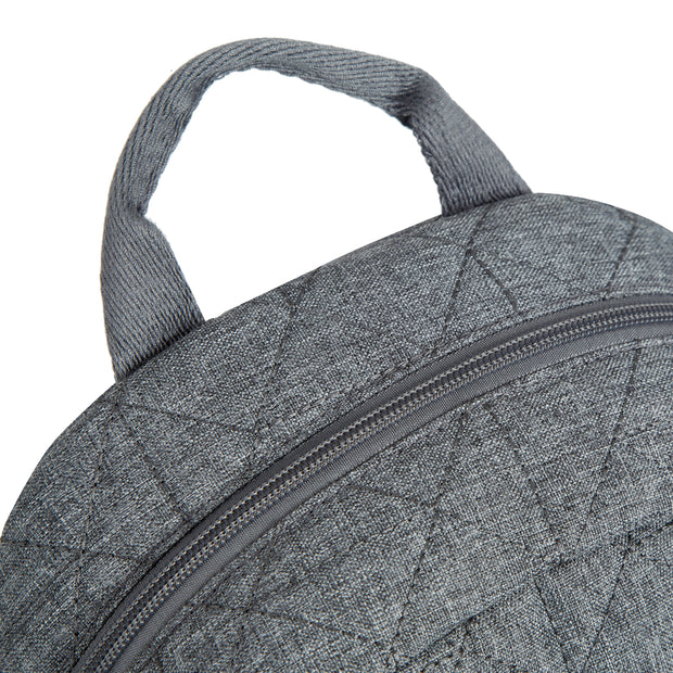 variant:42999523639488 Travelon Anti-Theft Boho 2.0 Backpack Gray Heather