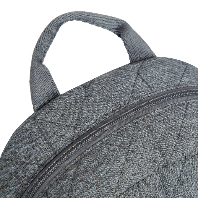 variant:42999523639488 Travelon Anti-Theft Boho 2.0 Backpack Gray Heather