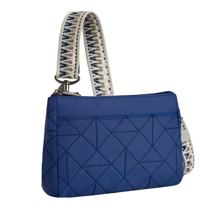 variant:44477774299328 Travelon - Anti-Theft BoHo Clutch Crossbody Blue Boho
