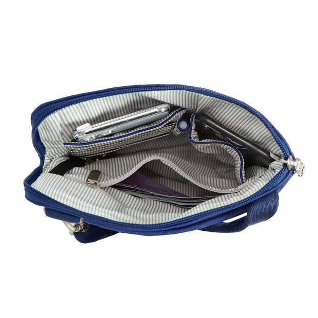 variant:46319049867456 Travelon Anti-Theft Boho Slim Crossbody Bag Lush Blue