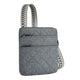 variant:42999670866112 Travelon Anti-Theft Boho Slim Crossbody Bag Gray Heather