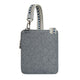 variant:42999670866112 Travelon Anti-Theft Boho Slim Crossbody Bag Gray Heather