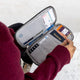 variant:46348636291264 travelon RFID Blocking Family Passport Zip Wallet Gray Heather