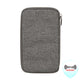 variant:46348636291264 travelon RFID Blocking Family Passport Zip Wallet Gray Heather