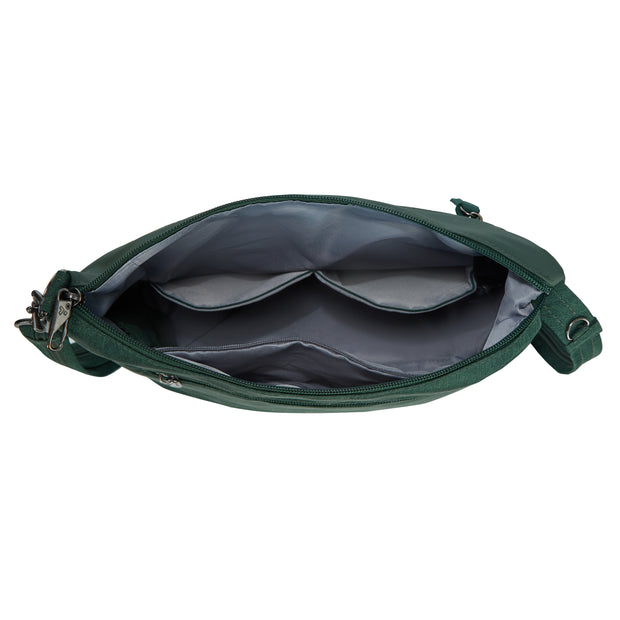 variant:46316027674816 travelon Metro Crossbody Forest Heather