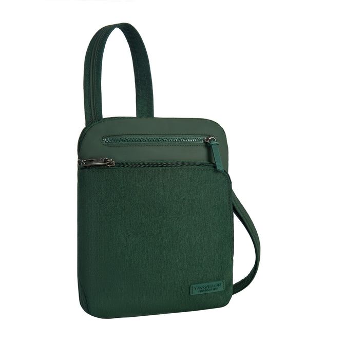 variant:46316491735232 travelon Metro Small crossbody Forest Heather