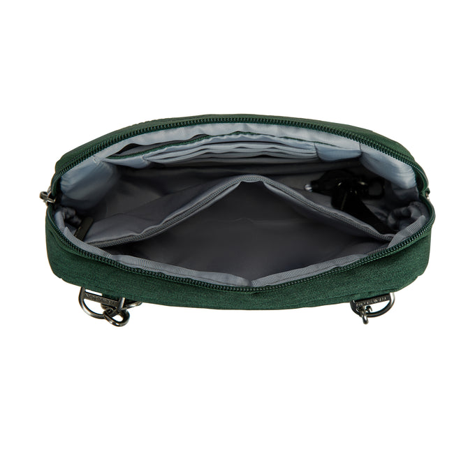 variant:46316577226944 Travelon Anti-Theft Metro Convertible Small Crossbody Forest Heather