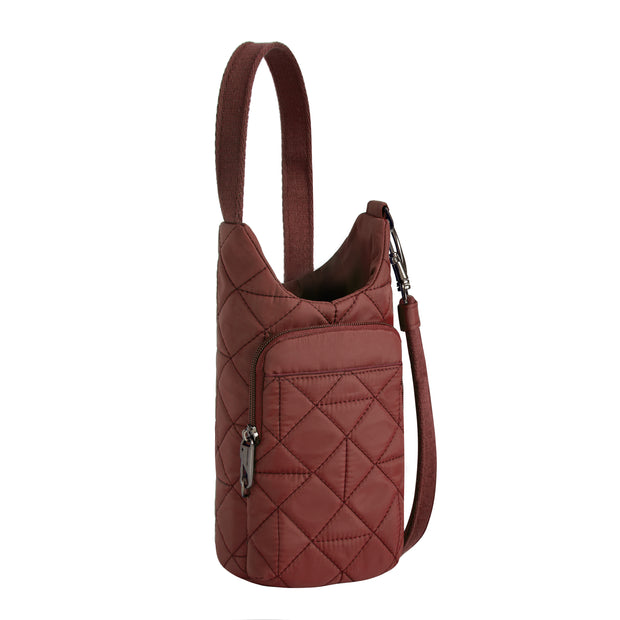 variant:46319097151680 Travelon Boho Anti-Theft Insulated Water Bottle Tote
Paprika