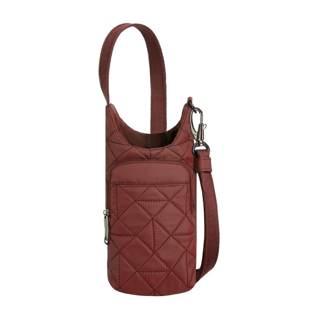 variant:46319097151680 Travelon Boho Anti-Theft Insulated Water Bottle Tote
Paprika