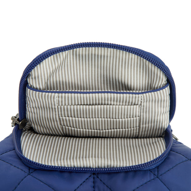 variant:025732061105 Travelon Boho Anti-Theft Insulated Water Bottle Tote
Lush Blue