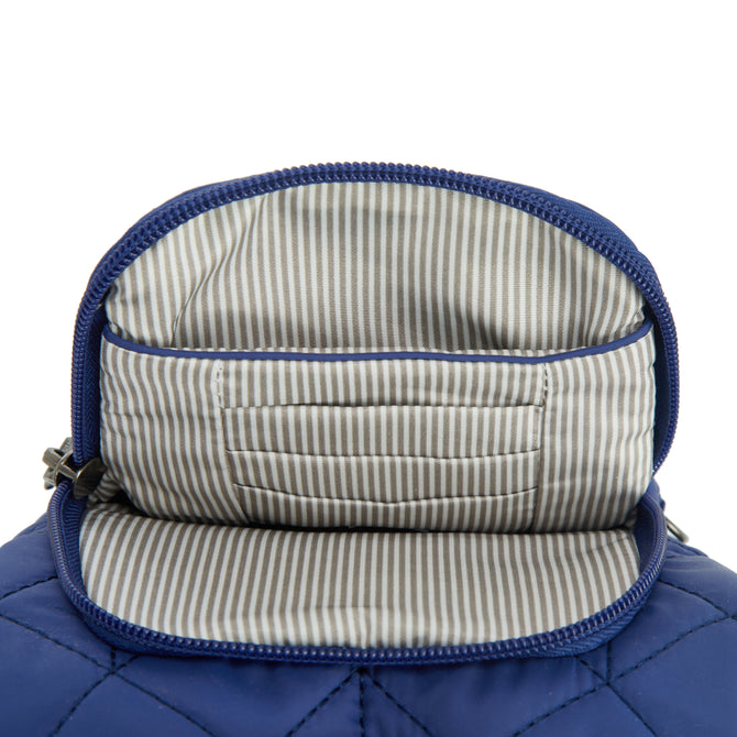 variant:025732061105 Travelon Boho Anti-Theft Insulated Water Bottle Tote
Lush Blue