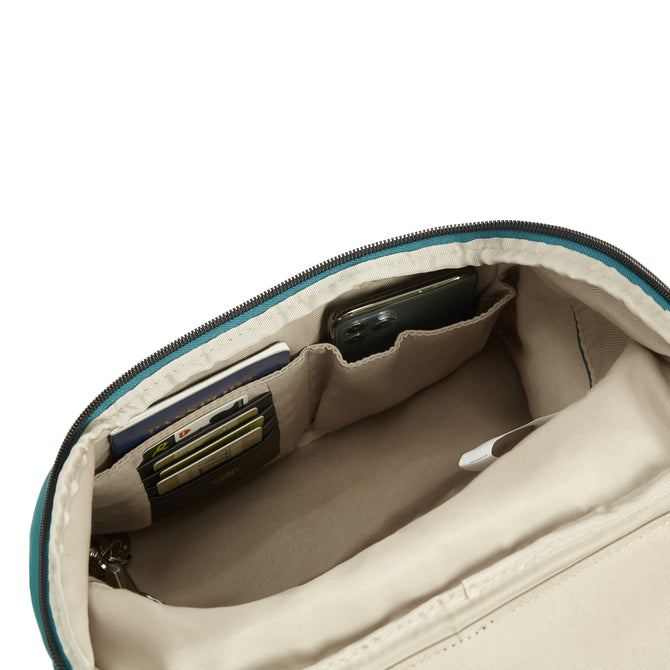 variant:46319911305408 Travelon Addison Anti-Theft Backpack Evergreen