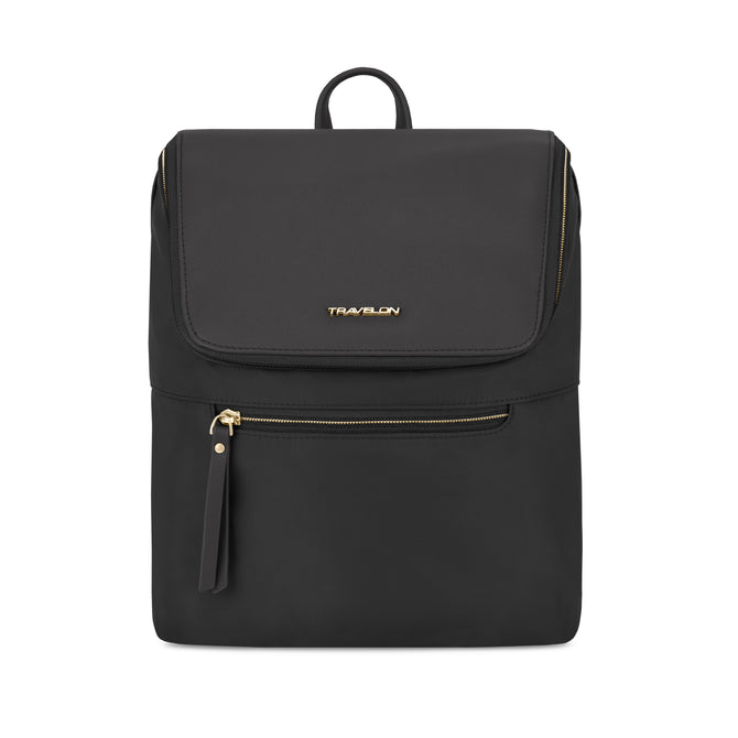variant:46319911370944 Travelon Addison Anti-Theft Backpack Black