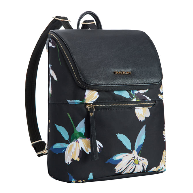 variant:46319911436480 Travelon Addison Anti-Theft Backpack Midnight Floral