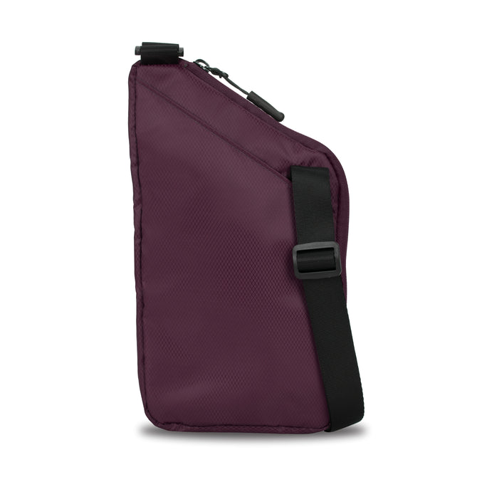 variant:46346340794560 travelon World Travel Essentials Slim Crossbody Bag blackberry