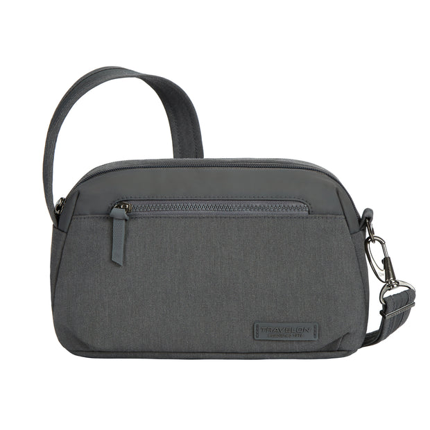 variant:44478221189312 travelon Dome Crossbody gray