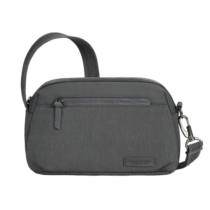 variant:44478221189312 travelon Dome Crossbody gray