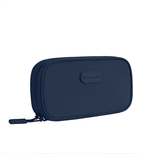 variant:46348681871552 Travelon 2-in-1 Jewelry & Tech Organizer Navy