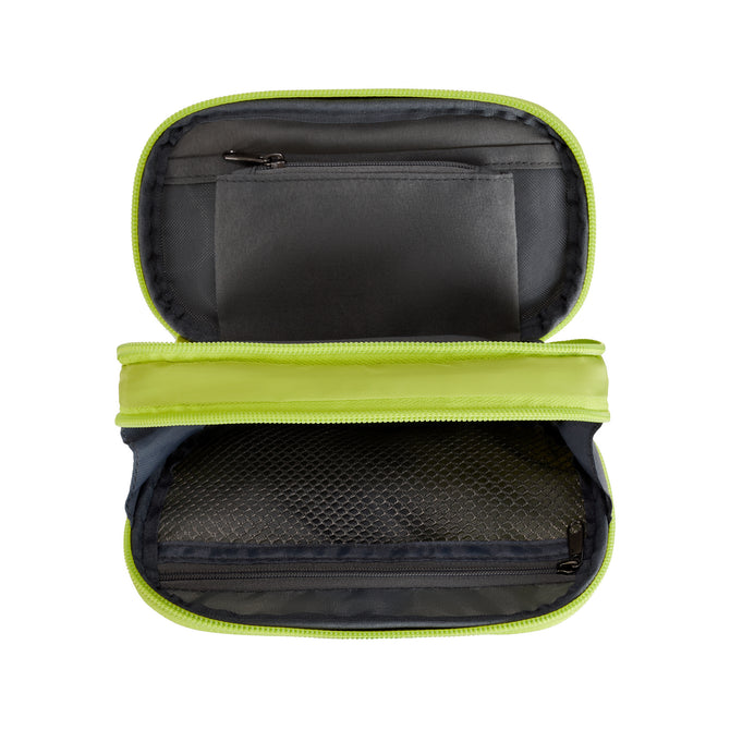 variant:46348681904320 Travelon 2-in-1 Jewelry & Tech Organizer Lime