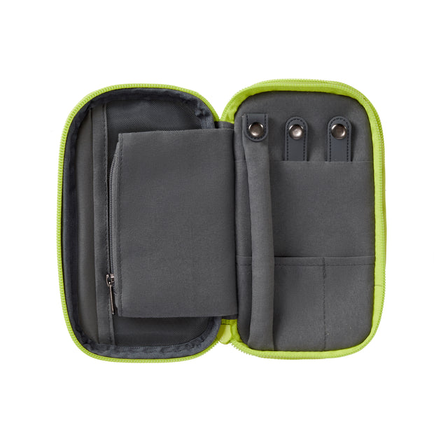 variant:46348681904320 Travelon 2-in-1 Jewelry & Tech Organizer Lime
