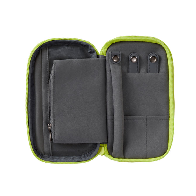 variant:46348681904320 Travelon 2-in-1 Jewelry & Tech Organizer Lime