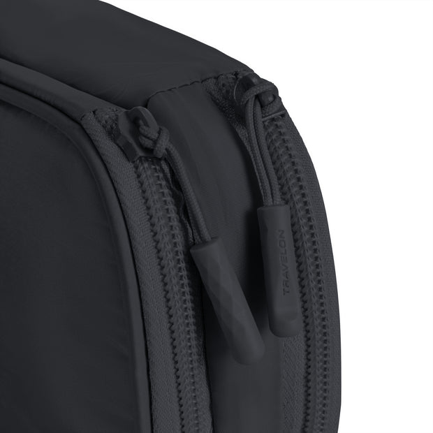 variant:46348684034240 Travelon 2-in-1 Jewelry & Tech Organizer Black