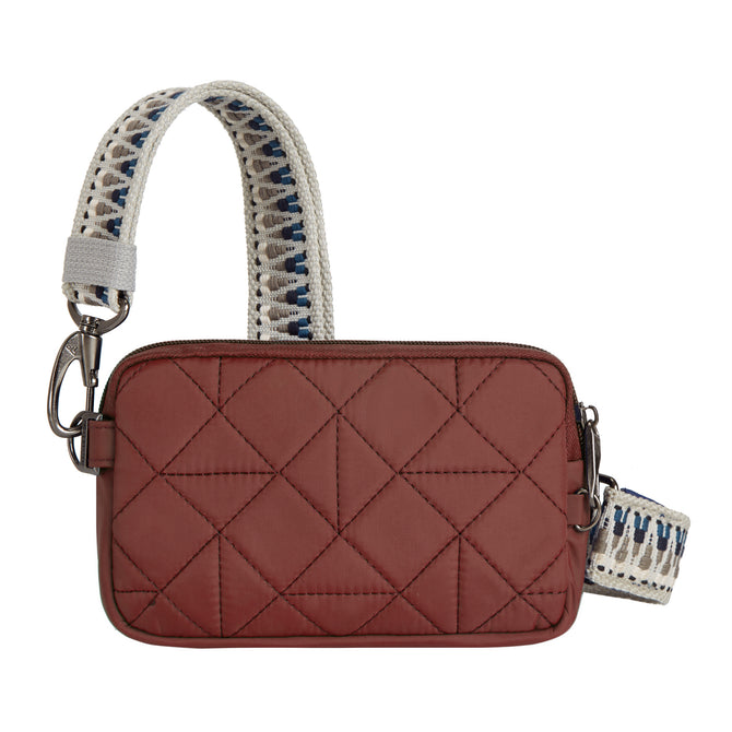 variant:46319533850816 Travelon Boho Anti-Theft Phone Sling Paprika