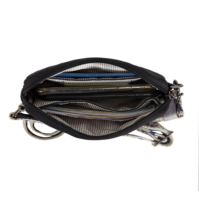variant:46319533916352 Travelon Boho Anti-Theft Phone Sling Black