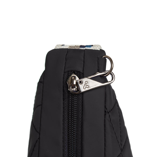 variant:46319877980352 Travelon Boho Anti-Theft Crescent Crossbody Black