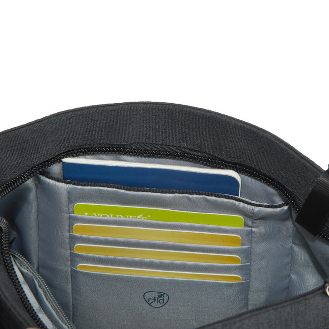 variant:46316914966720 Travelon Metro Anti-Theft Saddle Crossbody
Gray Heather