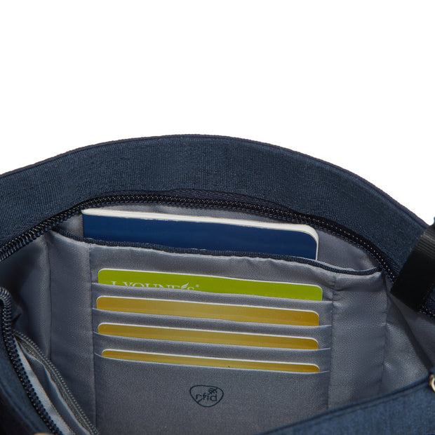 variant:46316909363392 Travelon Metro Anti-Theft Saddle Crossbody
Navy Heather