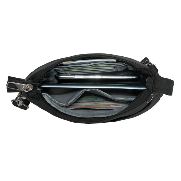 variant:46316909396160 Travelon Metro Anti-Theft Saddle Crossbody
Black