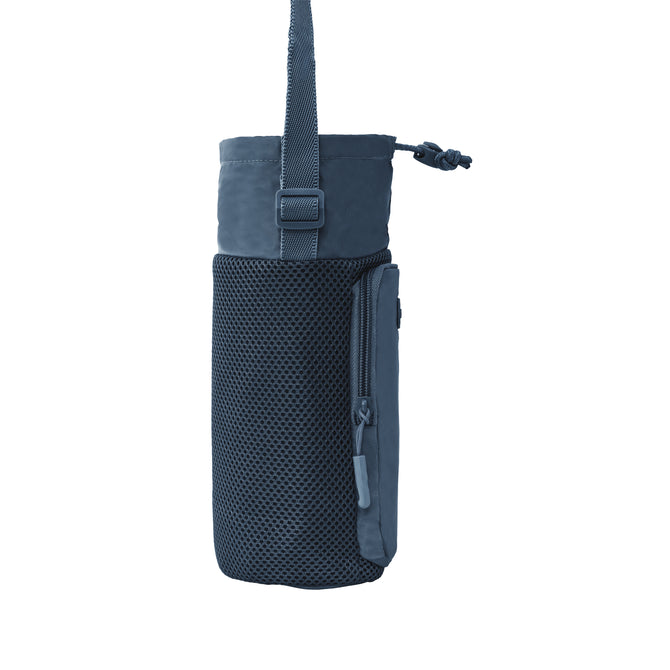 variant:46346661003456 Travelon Pi Gogo Insulated Water Bottle Tote Navy