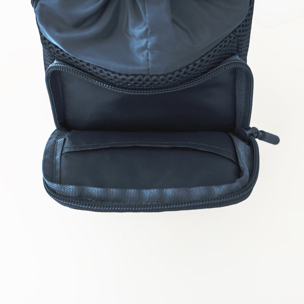 variant:46346661003456 Travelon Pi Gogo Insulated Water Bottle Tote Navy