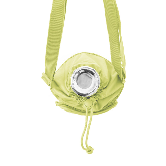 variant:46346661068992 Travelon Pi Gogo Insulated Water Bottle Tote Lime