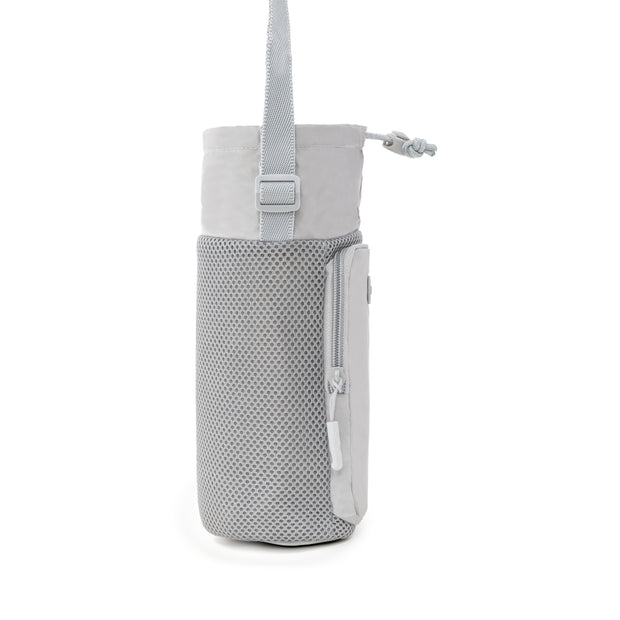 variant:46346661200064 Travelon Pi Gogo Insulated Water Bottle Tote Platinum