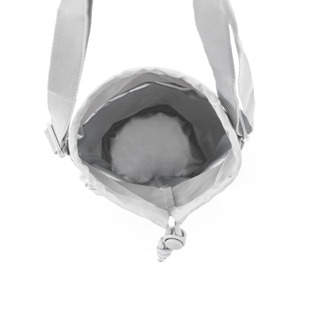 variant:46346661200064 Travelon Pi Gogo Insulated Water Bottle Tote Platinum