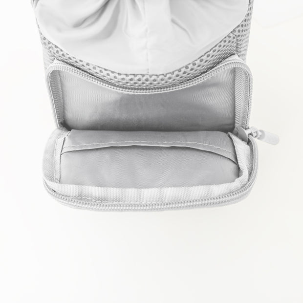 variant:46346661200064 Travelon Pi Gogo Insulated Water Bottle Tote Platinum