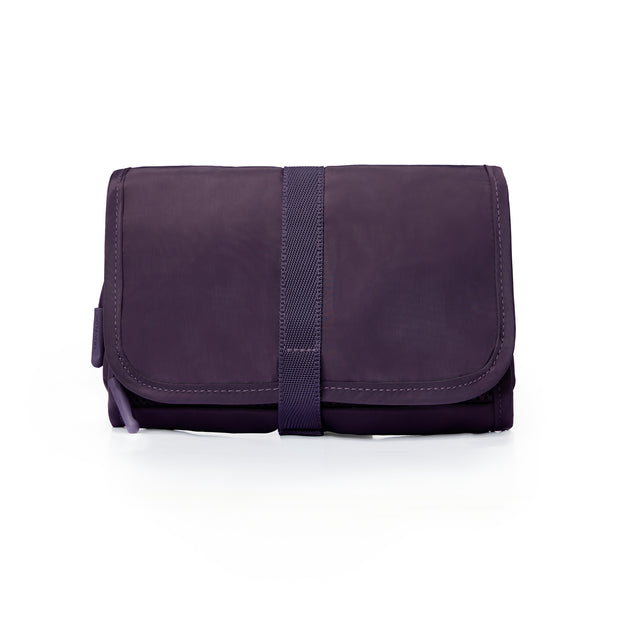 variant:45097742696640 Travelon Pi Forget Me Not Mini Organizer Blackberry